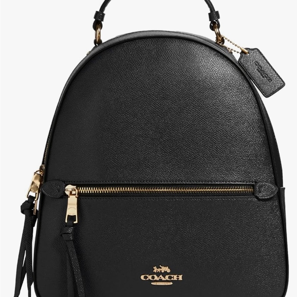 Coach black backpack